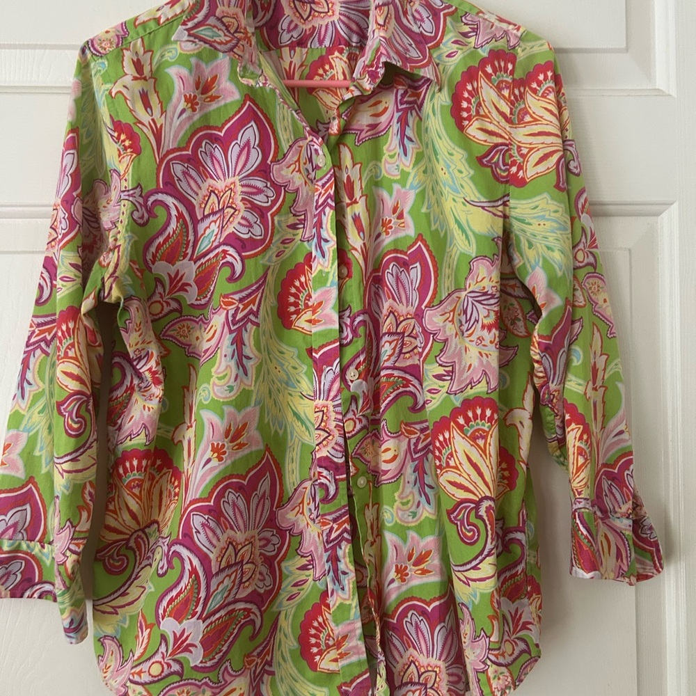 Ralph Lauren Multicolor Floral Shirt